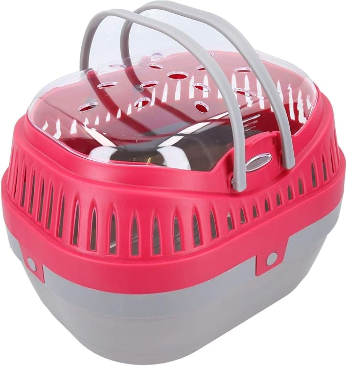 Large Red Small Animal Guinea Pig Rat Degus Pod Carrier Travel Cleaning Pod x3