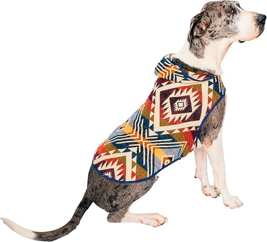 Dog Clothes for Large Dogs - Hand Made Sweater - Dog Poncho - Knitted by Artisans in The Heart of The Mountains of Ecuador - Winter Hoodie Outfit - Pet Costume