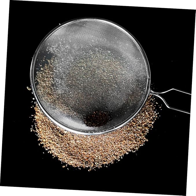 GANAZONO 2pcs Reptile Shovel Fine Mesh Filter for Reptile Sand Cleaning Ferret Litter