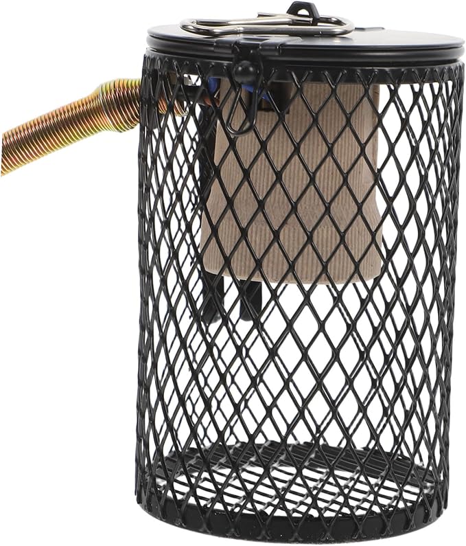 Yardwe Reptile Heating Lampshade Heat Light for Reptiles Bird Warmer for Cage Pet Heating Lamp Scalding Net