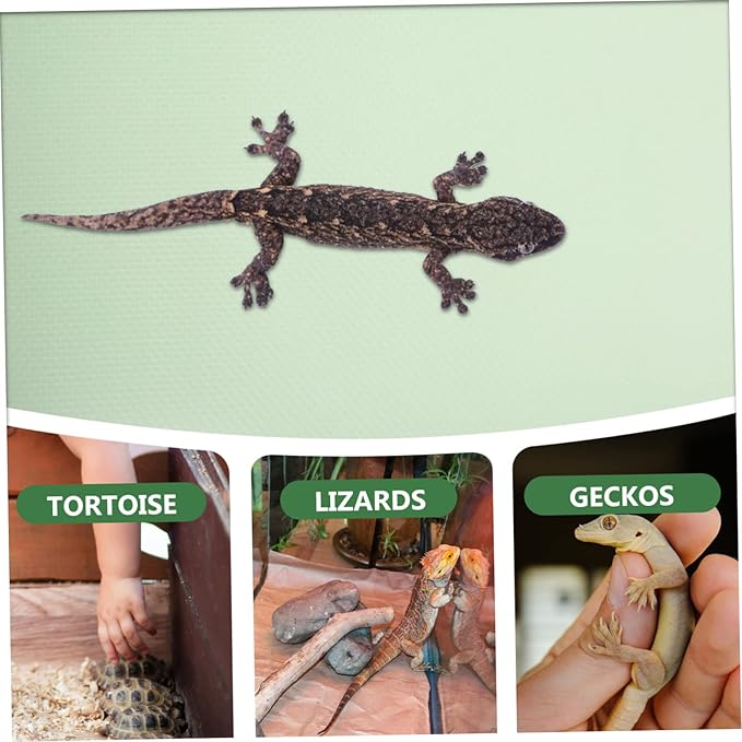 BESPORTBLE Reptile Carpet Substrate Pad for Bearded Dragons Lizards and Tortoises Non-Slip Easy to Clean Material Terrarium Bedding for Reptile Tanks