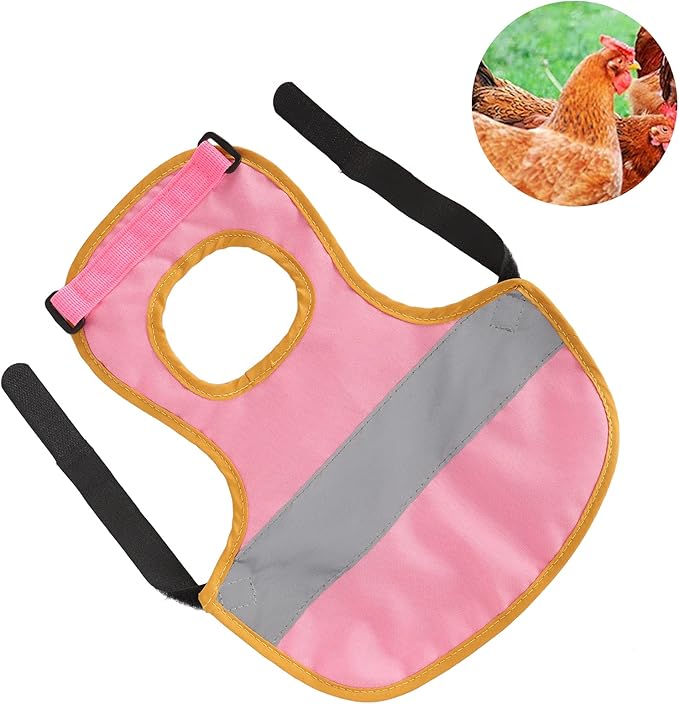 Chicken Vest, Chicken Harness Adjustable Chicken Harness Leash Pet Vest Holder for Duck Litter Dog Hens Goose()