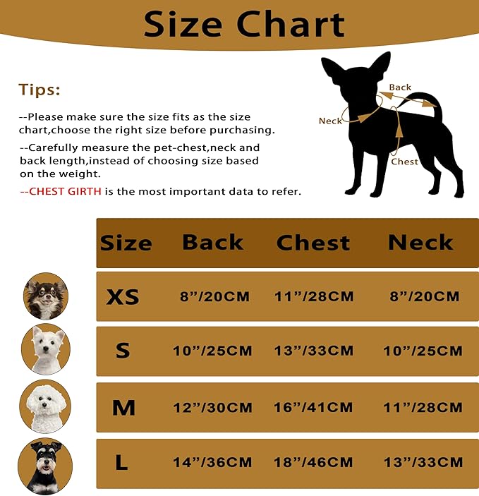 Dog Sweaters for Small Dogs Dog Fall Sweater Winter Dog Clothes Girl Boy Knitted Dachshund Clothes Warm Pet Clothes Outfit Puppy Sweater Thanksgiving Dog Cat Knitwear(Khaki, Medium)
