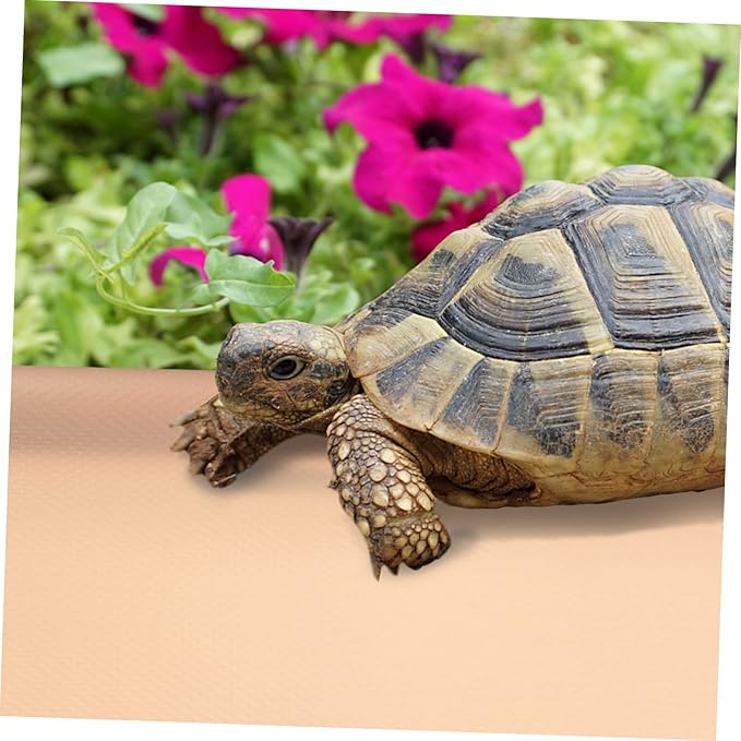 GALPADA Reptile Carpet Liner Soft Substrate Mat for Bearded Dragon Leopard Gecko Snake Tortoise Easy to Clean Terrarium Bedding Reptile Tank Accessory
