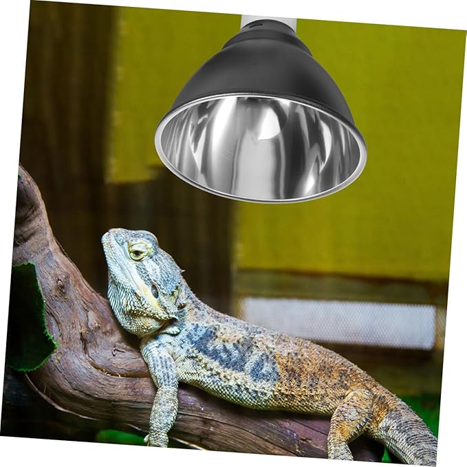 Milisten Reptile Heat Lamp Fixture Dome Light Socket for Terrariums Safe Operation Easy Installation Compatible with Bearded Dragons Turtles for Reptile Heating