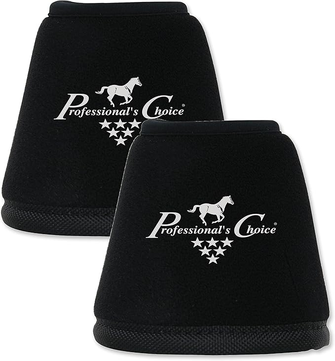 Professional's Choice Quick-Wrap Bell Boots | Ultimate in Hoof and Soft Tissue Protection | 360 Degree Wrap | Small, Medium, Large