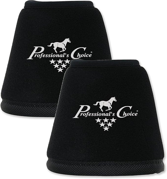 Professional's Choice Quick-Wrap Bell Boots | Ultimate in Hoof and Soft Tissue Protection | 360 Degree Wrap | Small, Medium, Large