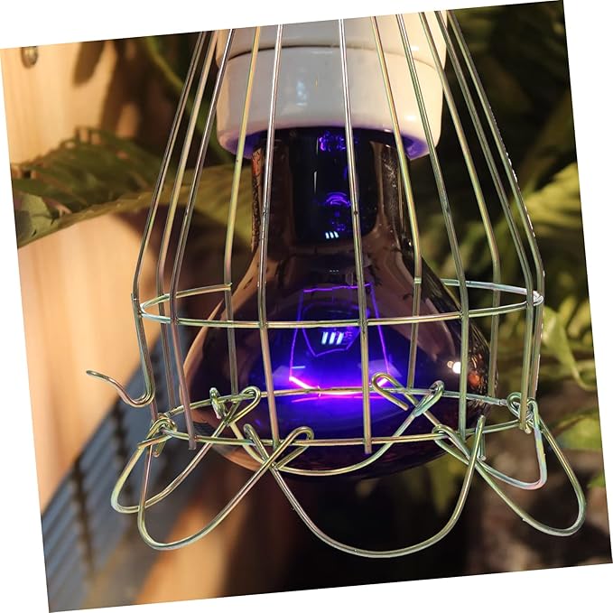 Yardwe Turtle Tank Accessories Reptile Tank Lampshade Cover Heat Dissipation Mesh Lamp Protective Cover