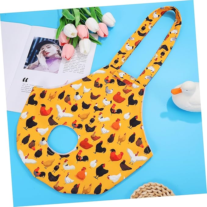 YARNOW 2pcs Pet Chicken Carrier Bags Stylish Poultry Holder for Hens and Roosters with Comfortable Leg Openings and Convenient Closure for Travel and Outdoor Activities