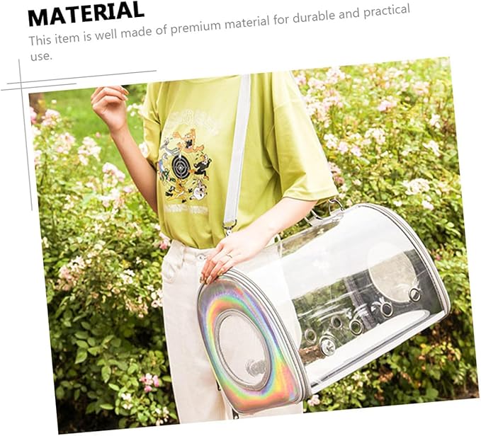 Portable Bird Carrier Bag Capacity Travel Parrot Pouch Guinea Pig Pouch