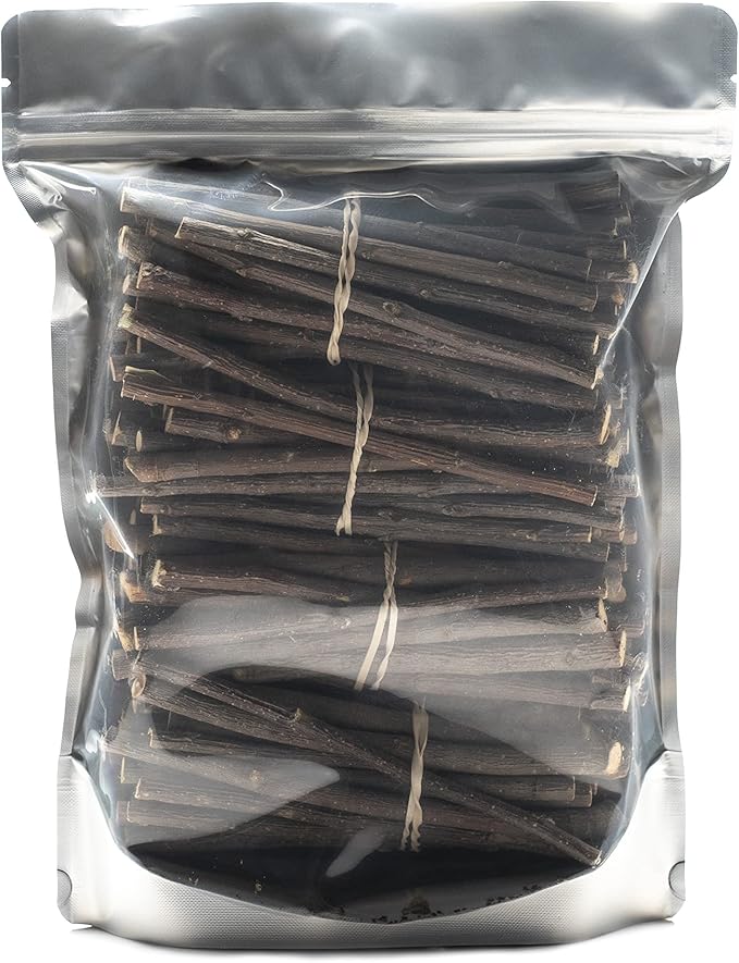 Rabbit Hole Hay - All Natural Apple Chew Sticks for Small Pets - 12 oz - Tasty & Healthy Chew Treat