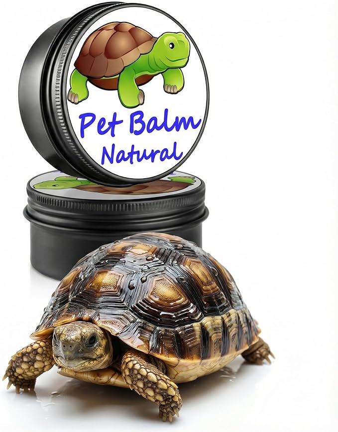 RONDURE Tortoise Shell Conditioner Balm – 2.7 OZ Moisturizer and Protector for Turtle Dry Shell Care – Treatment for Sulcata and Russian Tortoise