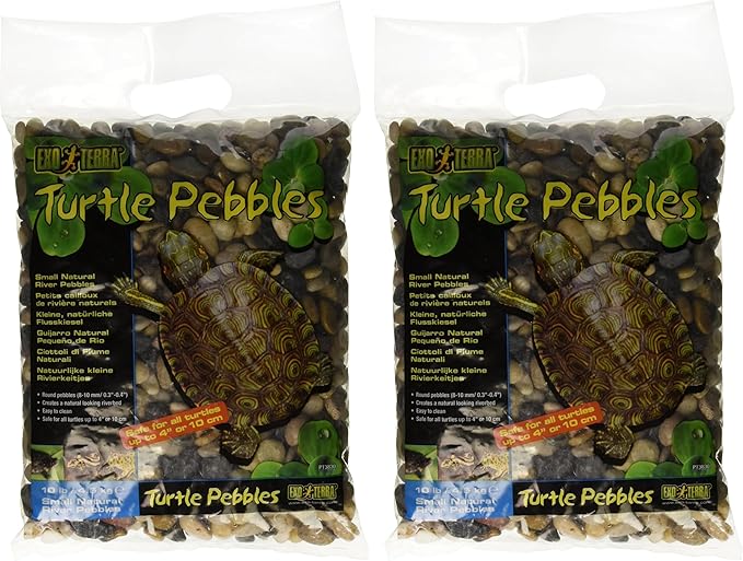 Exo Terra Turtle Pebbles, Small (Pack of 2)