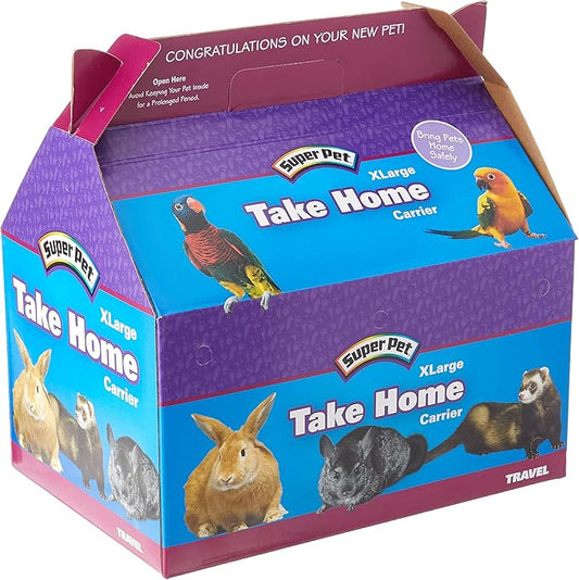 Kaytee Take-Home Pet Carrier/Box, X-Large, 50 per case