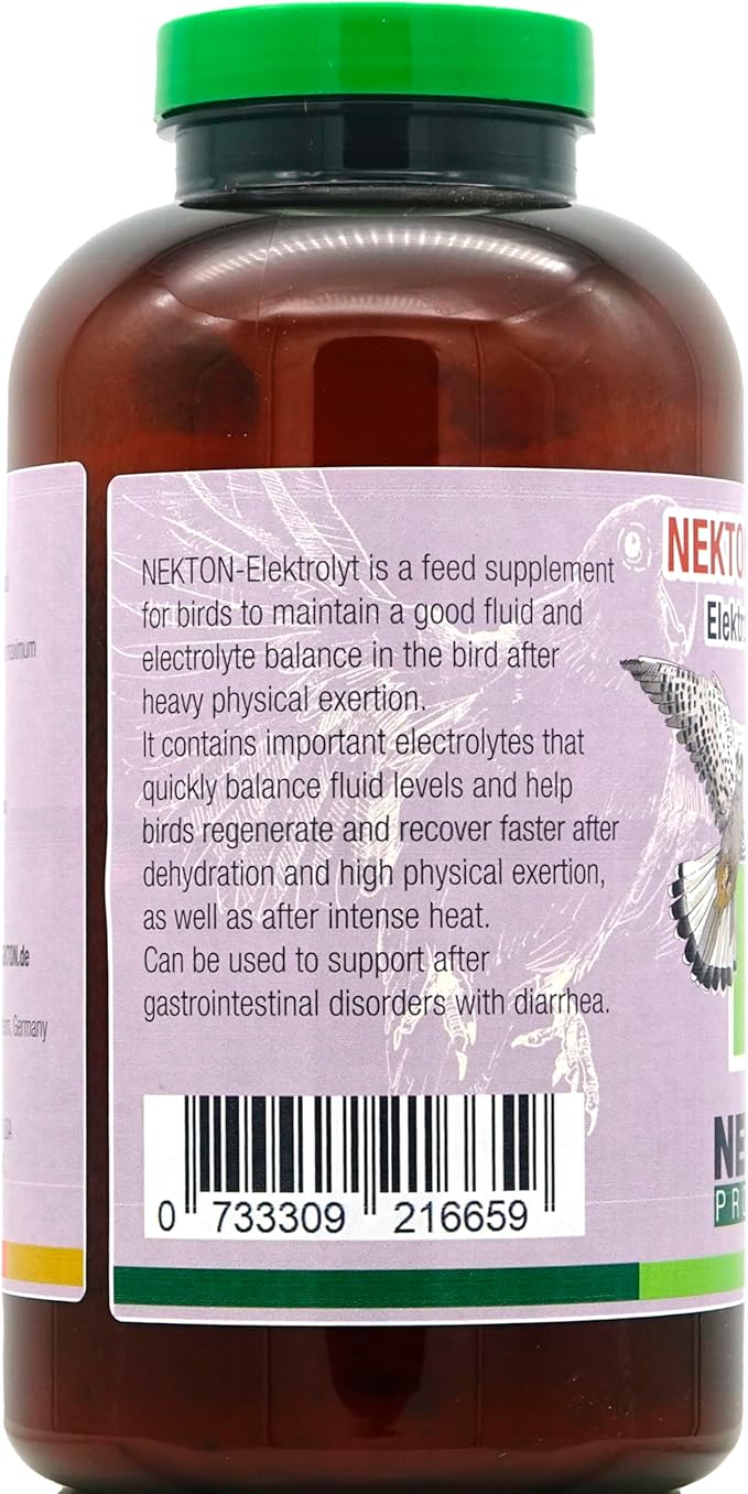 NEKTON-Elektrolyt Hydration and Recovery Supplement for Birds 650g / 22.93oz