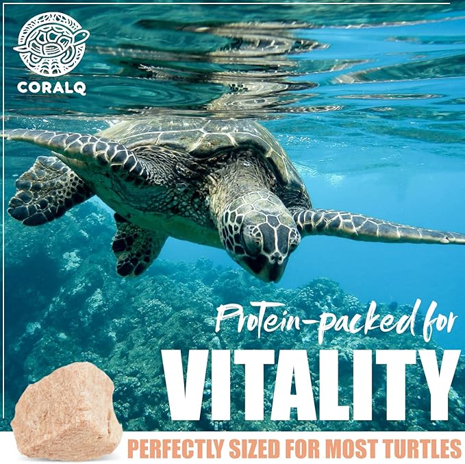 3 in 1 Meat Turtle Food - Chicken & Duck & Fish Meat Natural Freeze Dried Turtle Treats