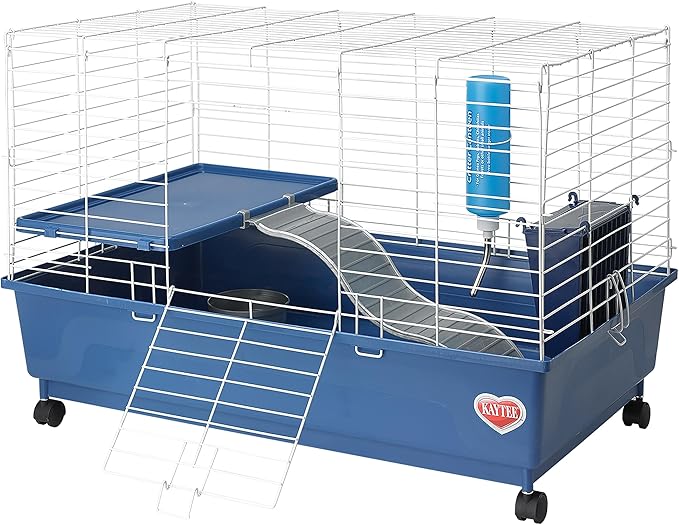 Kaytee Deluxe 2-Level Habitat for Pet Guinea Pigs