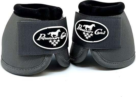 Professional's Choice Horse Equine Overreach Ballistic Bell Boots Navy Blue