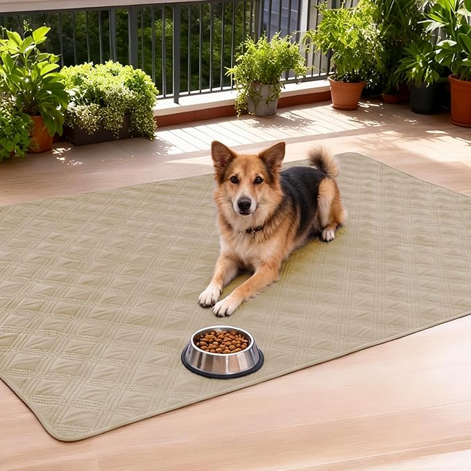 hyha Waterproof Dog Blanket, Reversible Pet Bed Blanket, Soft Sofa Couch Cover for Dogs Washable, Waterproof Pet Couch Covers for Sofa Puppy Cats Furniture Protector(30"x70", Taupe/Beige)