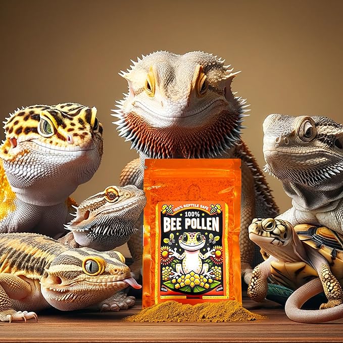 CTWPets 100% Bee Pollen Powder - Food for Reptiles