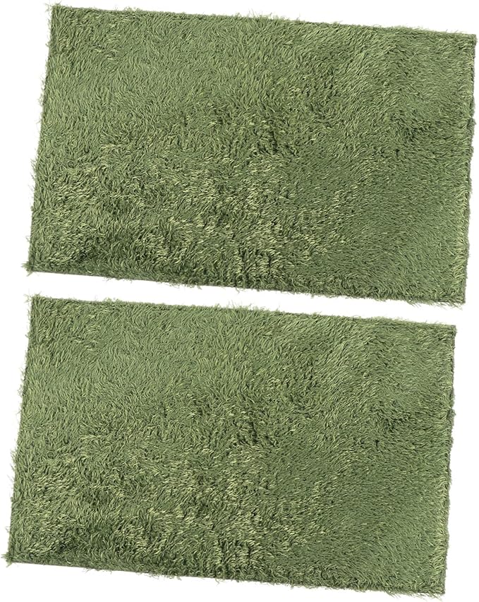BESPORTBLE 2pcs Reptile Carpet Mat Snake Bedding Lizard Supplies Moisture Retaining Heat Preserving