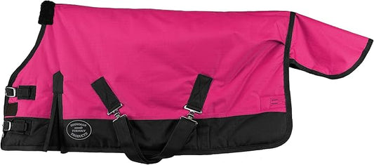Showman FOAL/MINI Size 36"-40" Waterproof & Breathable 1200 Denier Turnout Blanket