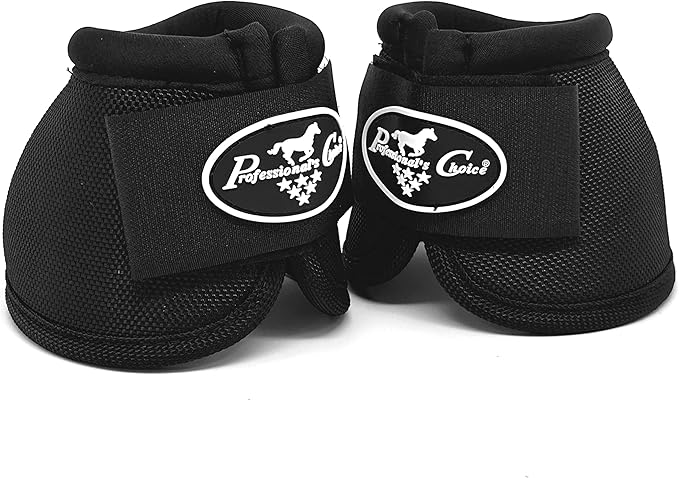 Professional's Choice Horse Equine Overreach Ballistic Bell Boots Navy Blue