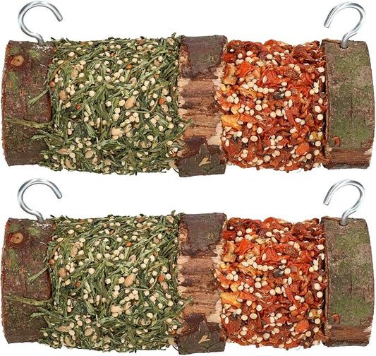 AB Tools Small Animal Pet Treat Rabbit Guinea Pig Naturals Double Woodroll 2pk