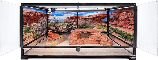 Carolina Custom Cages, 36Lx18Wx18H Large Terrarium; Easy Assembly