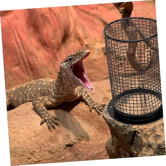 POPETPOP Pet Supplies Reptile Heat Lampshade Anti-Scald Cover for Reptile Lights
