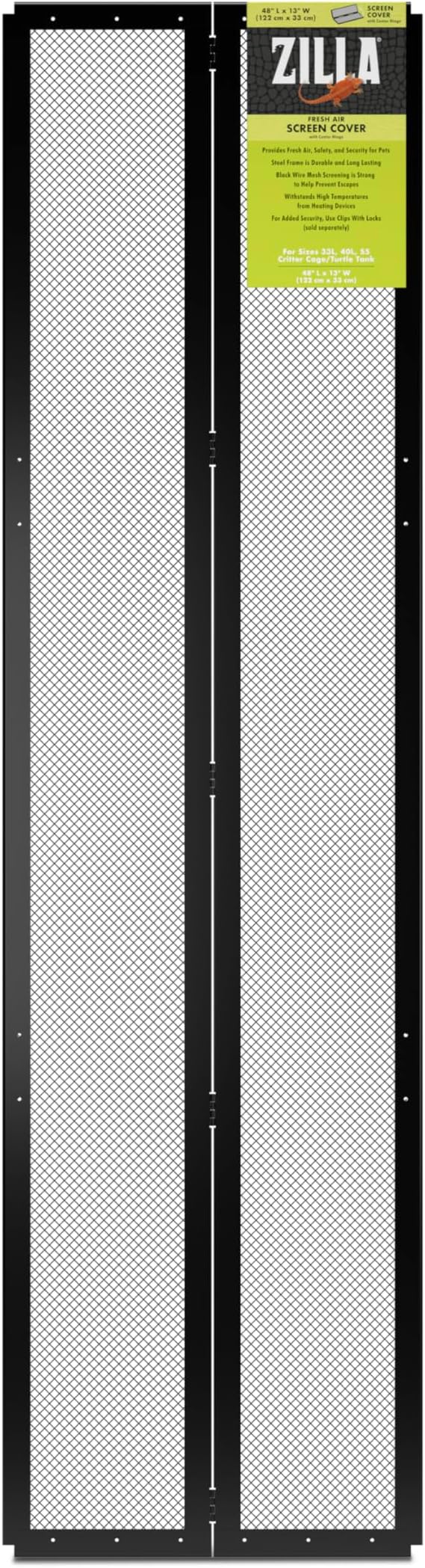 Zilla Hood Screen Cover 48X13 Hinged