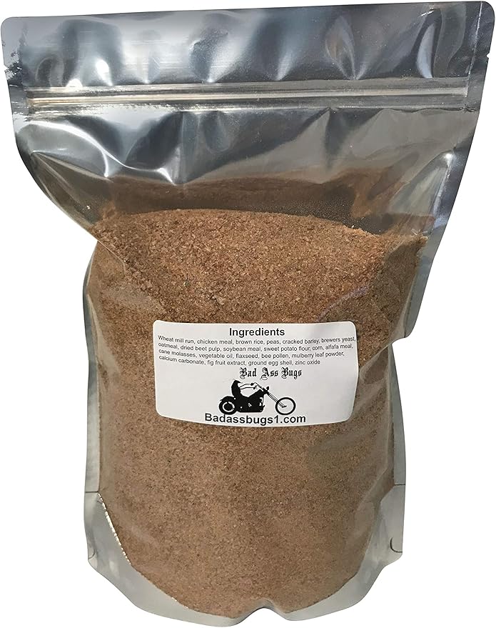 BadAssBugs™ 1LB Dubia Roach Chow Honey Horchata