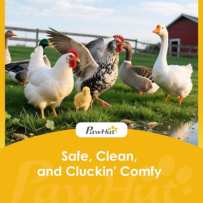 PawHut Metal Chicken Coop, Large Chicken Run with Water-Resistant & Anti-UV Cover for 7-9 Hens, Outdoor Hen House Rabbit Hutch with 10 Doors for Duck, Small Animal, for Backyard, 21' x 3.5' x 3.6'