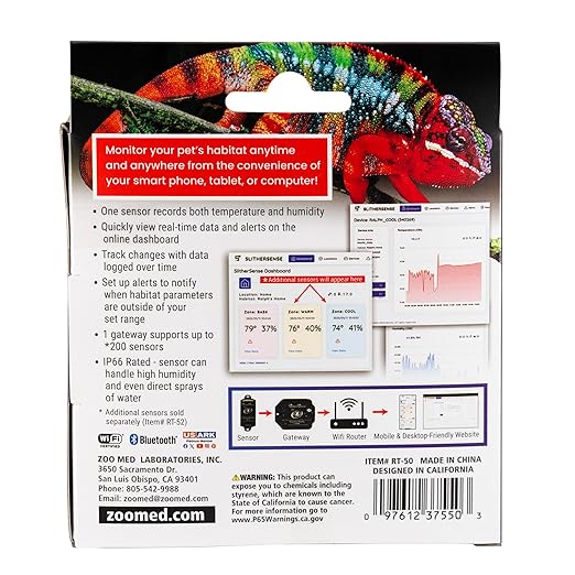 Zoo Med SlitherSense Gateway & Sensor Combo Pack