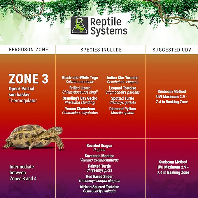 Reptile Systems Eco T5 Unit Zone 3 Reptile Lighting Kit – 24in-24w - Slimline Fixture with HOT5 Lamp, Reflector & Flicker-Free Ballast – Ideal for Terrariums, Chameleons & Geckos