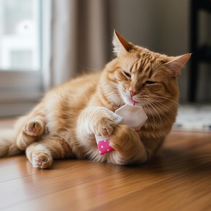 SmartyKat (2 Count Tea Teazers Catnip Cat Toys - Pink/Orange, 2 Count - Image 7