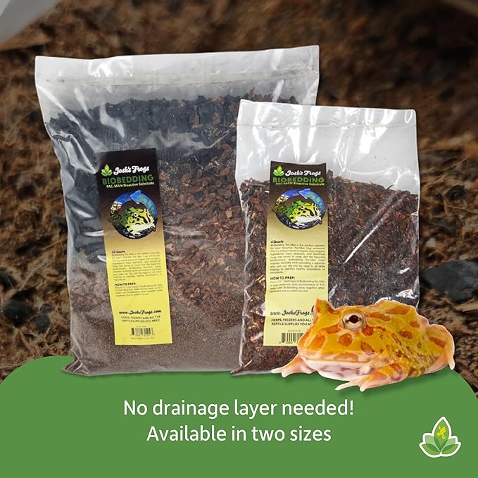 Josh's Frogs BioBedding PAC-Man Bioactive Substrate (4 Quart)