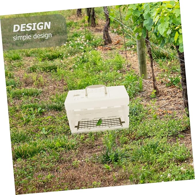 GALPADA Portable Parrot Carrier Cage Small Cage for Parakeets Ventilation for Air Circulation for Outdoor Use and Pet Comfort
