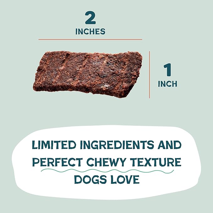 Shameless Pets Jerky Bites Treats, Salmon Loves Butternut- Healthy Dog Chews for Skin & Coat Support with Omega 3 and 6- Dog Treats with Real Wild-Caught Salmon- Free from Grain, Corn & Soy - 14 oz