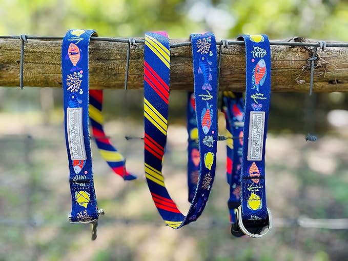 Lucky Love Dog - Adjustable Dog Collar with Easy Click Buckle for Large Ones, Durable, & Comfortable for Male & Female Dogs, Pet Collar for Puppies & Adult Dogs - Mackey, Large
