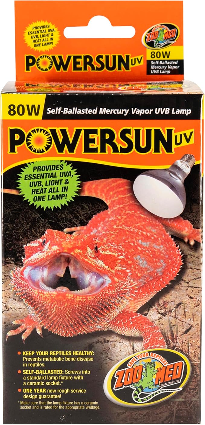 Zoo Med PowerSun UV Bulb 80 Watt