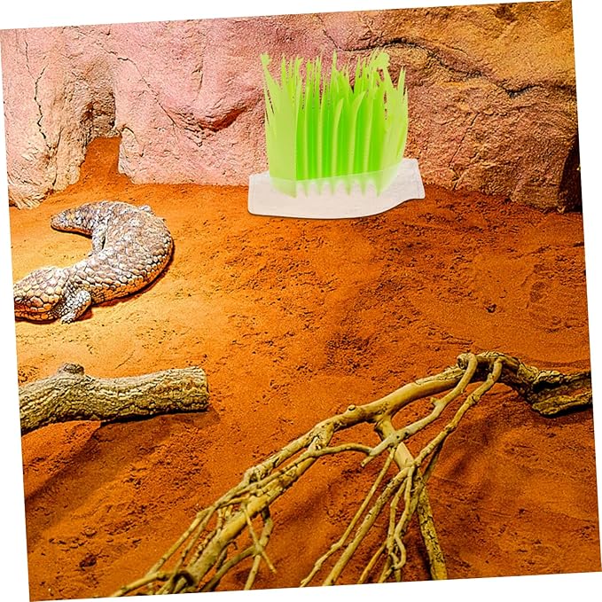 Kisangel 2Pcs Reptile Tank Humidifier Simulated Plants High Humidity Decorative Humidifier for Reptile Terrarium for Tortoises and Other
