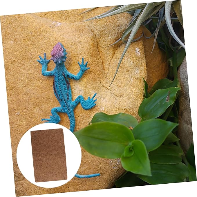 BESPORTBLE 3pcs Reptile Tank Substrate Liners Coconut Fiber Mat Reptile Bedding Supplies Mat