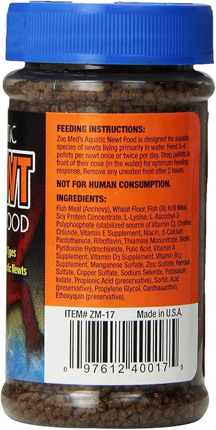 Zoo Med Aquatic Newt Food (2 Pack / 2-Ounces Each)