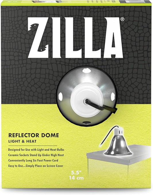 Zilla Silver Reflector Domes 5.5 Inches