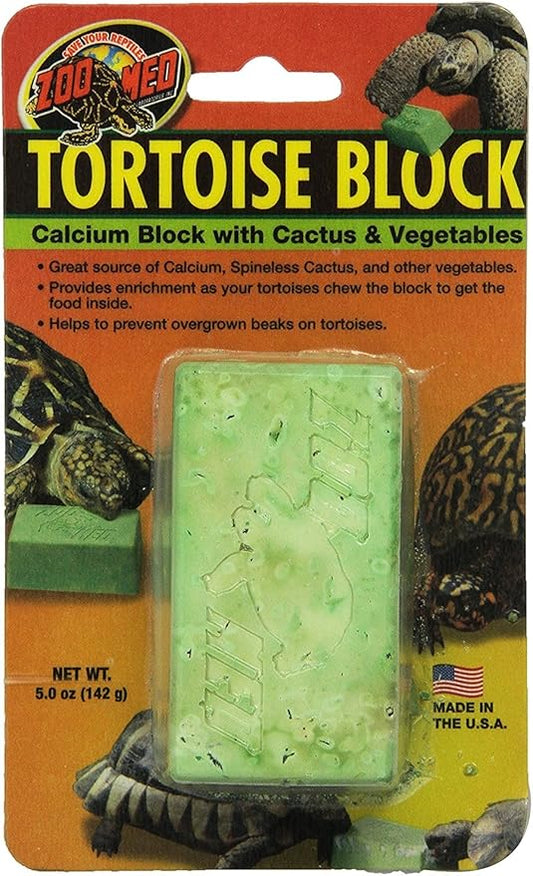 Zoo Med Laboratories SZMBB55 Tortoise Banquet Block, Net WT 5 oz