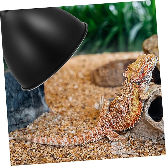 Reptile Heat Lamp Shade Easy Install Maintain Lampshade for Reptile Tank