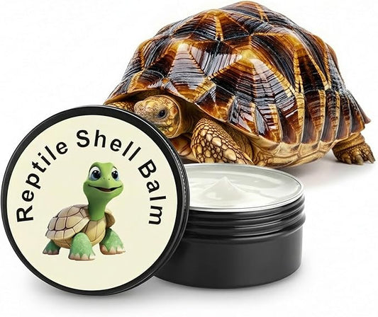 Tortoise Oinment Shell Conditioner Cream – Shell Care Balm Moisturizer for Box Turtles, Sulcata, Russian, Desert Tortoise Dry, Cracked or Dull Protector