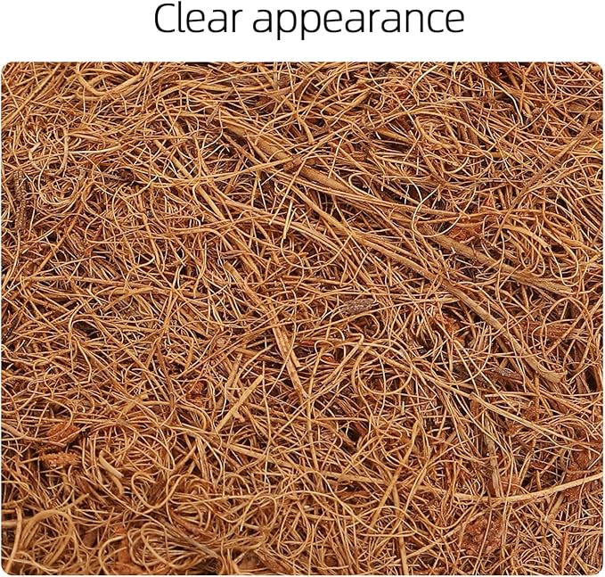 KESYOO Natural Coconut Fiber Reptile Mat Terrarium Bedding for Lizard Turtle Gecko Breathable Easy to Strong Permeability Pet Bedding