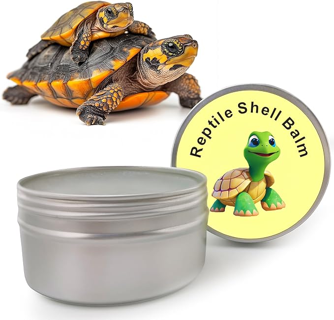RONDURE Reptile Shell Balm 2.5 Oz Turtle Care Shell Conditioner Moisturizer for Tortoise, Lizard Prevent Skin Dryness on Basking Platform, Tank, and Rock